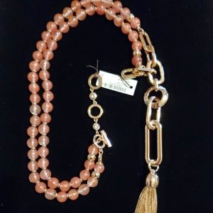 Henri Bendel Necklace- Coral